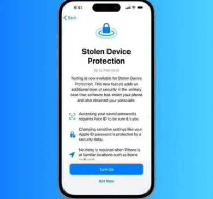 合浦苹果授权维修店分享被盗设备保护功能开启方法 