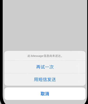 合浦apple维修iPhone上无法正常发送iMessage信息