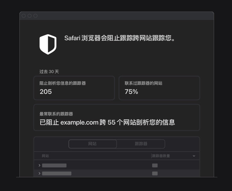 合浦苹果手机维修分享如何在 Safari 浏览器中查看和打开隐私报告 